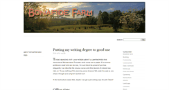 Desktop Screenshot of bonafidefarm.com